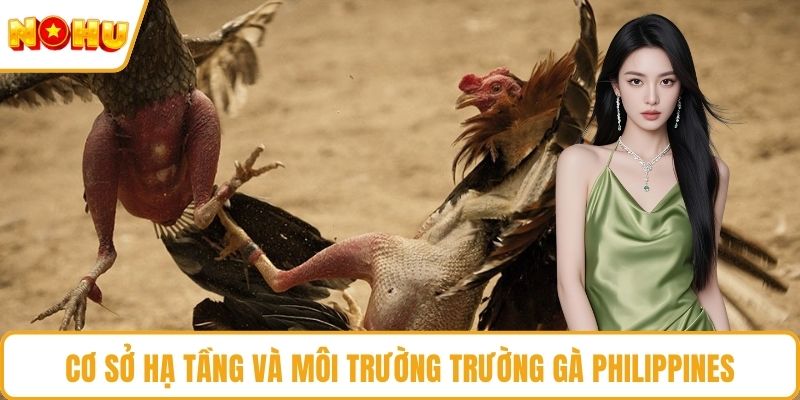 Cơ sở hạ tầng và môi trường trường gà Philippines